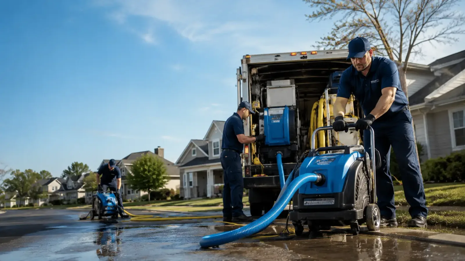 Flood Damage Cleanup in La Palma, CA
